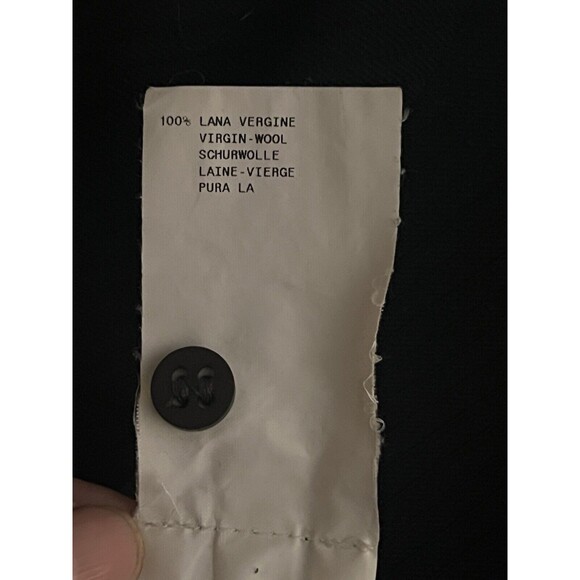 ARMANI COLLEZIONI Pants Brown Wool Wide Leg 10 MADE IN ITALY 32x28 - Picture 12 of 13